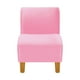 thumbnail image 2 of Poltrona Soft 1C Felpa 04 Rosado, 2 of 4