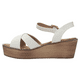 thumbnail image 2 of Sandalia Chalada Mujer Tala-1 Blanco Plataforma, 2 of 7