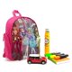 thumbnail image 3 of Ever After High Mochila Escolar para Niños y Niñas, Mochila Infantil Ligera de Alta Calidad, Grande y Duradera ROSA, 3 of 6