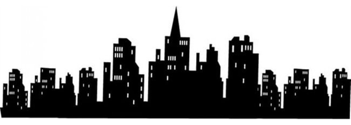 Rienda Libre Graphics - Decomural Sky Scraper City Skyline Cityscape Ws-15845