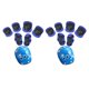 thumbnail image 5 of 2x Codo Para Ni?os Rodilleras Protector De Mu?ecas Almohadillas Equipo De Seguridad Azul 7 Piezas, 5 of 5