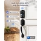 thumbnail image 2 of Cerradura inteligente de pestillo Veise VE027-H con Wi‑Fi, huella digital y acceso sin llave, 2 of 9