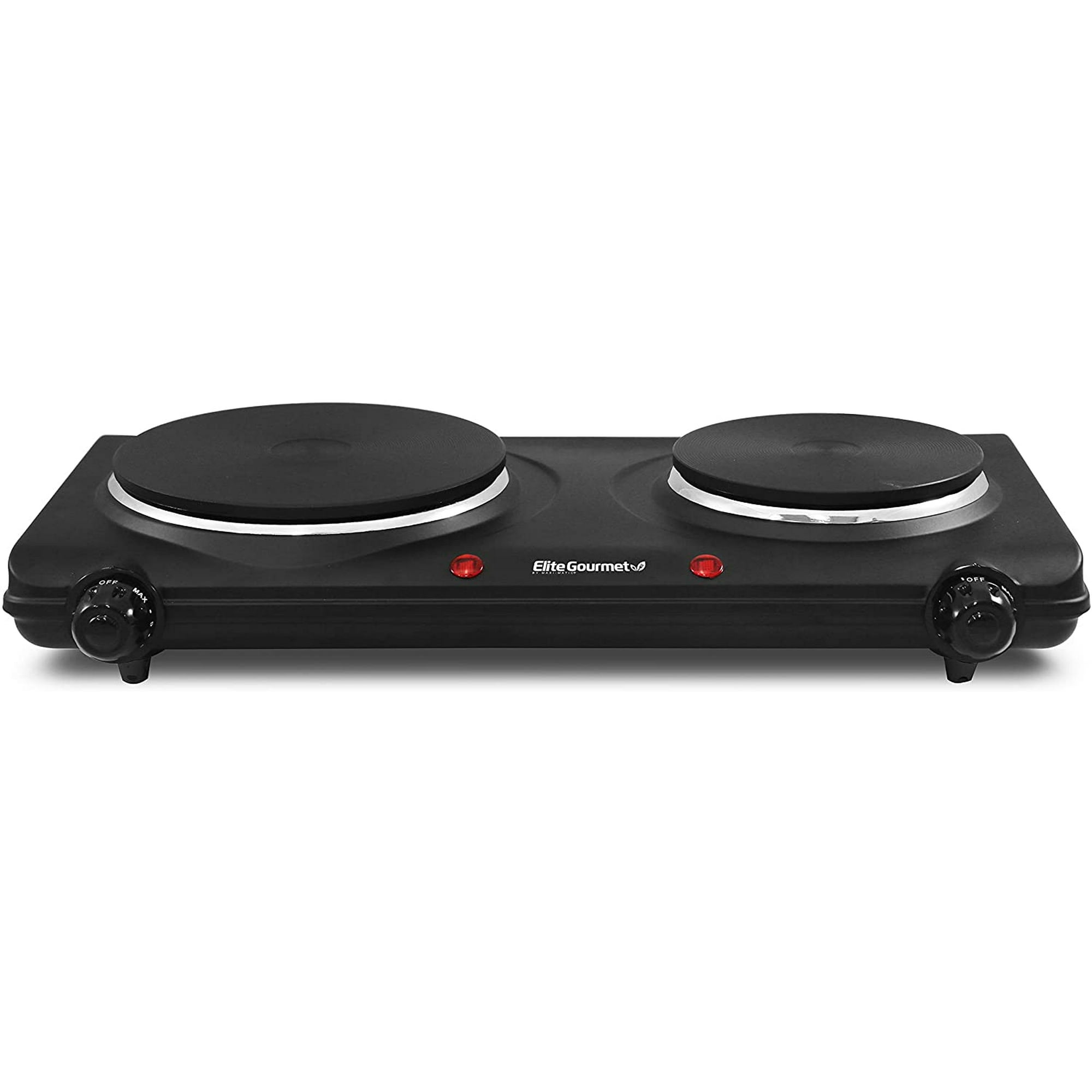 Elite Gourmet Encimera Electrica Quemador Caliente, Controle Elite Gourmet Elite Gourmet