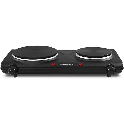 Elite Gourmet Encimera Electrica Quemador Caliente, Controle Elite Gourmet Elite Gourmet