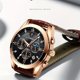 thumbnail image 4 of Reloj para Hombre de Cuarzo con Esfera Redonda Elegante - Pantalla de Fecha, Caja de Aleación, Estilo Casual, Resistente Al Agua, Perfecto para Estudiantes y Opción Ideal, 4 of 8