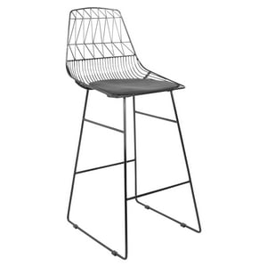 Oh! Mi Hogar ® - Taburete Wire Acolchado 77Cm