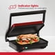 thumbnail image 5 of Sandwichera Eléctrica Holstein Housewares para 2 Rebanadas Roja, 5 of 8