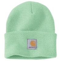 Gorro Carhartt De Punto Con Puños, Color Menta Fresca, Para Hombre