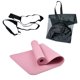 thumbnail image 5 of Esterilla De Yoga Con Bolsa De Almacenamiento Almohadilla De Fitness Deportiva Para Entrenamiento Gimnasia Gimnasio En Casa Grueso 0.8cm Rosa, 5 of 5