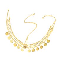 Magideal - Cadena Para La Cabeza, Joyería, Cadena Para La Frente, Accesorios, Decoración, Sombreros Bohemios, Accesorios Para El Cabello Para Festivales, Disfrac Oro