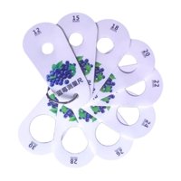 Magideal - Regla De Medición De Frutas, Regla De Frutas, Calibrador Profesional De Círculos De Frutas, Dispositivo De Medición Del Diámetro De La Fruta Para Frut Arándanos