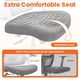 thumbnail image 4 of Silla de escritorio NEO CHAIR con respaldo alto de malla para juegos, gris, 4 of 9