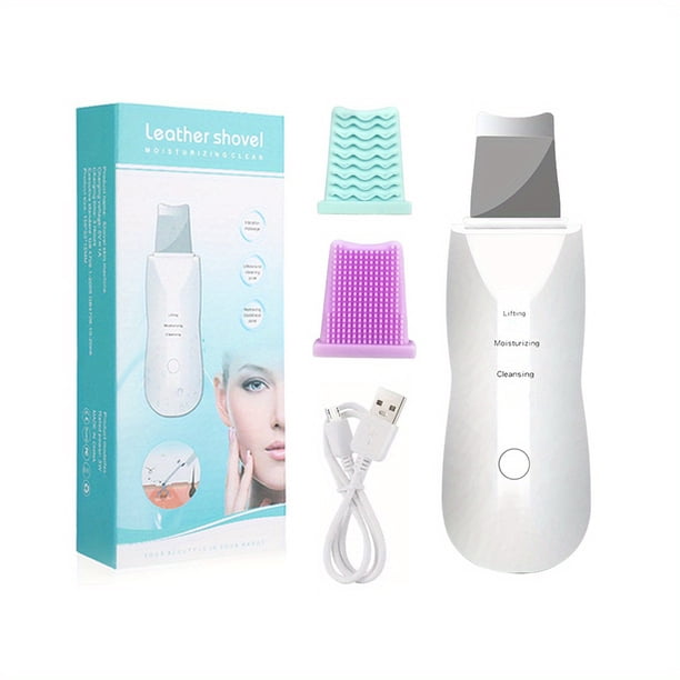 Deep Cleanse & Rejuvenate Your Skin with Ultrasonic Vibration Massage - Remove Blackheads Instantly!