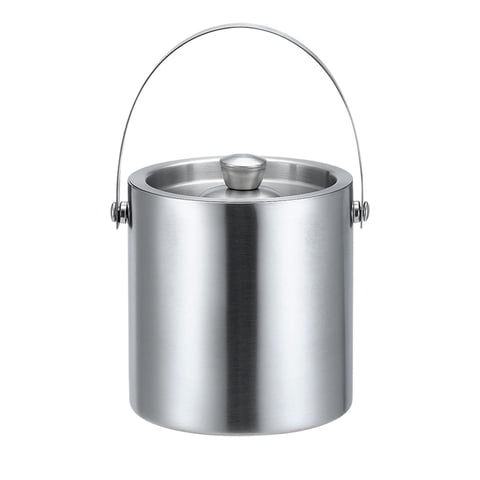 Bothyi - Cubo De Hielo De Acero Inoxidable De Doble Pared