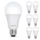 thumbnail image 1 of Paquete de 6 bombillas LED Feit Electric A19, 17,7 W, 1600 lúmenes, 1 of 9