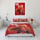 thumbnail image 1 of Turning Red Print Soft Bedding Set Duvet Cover 1 Duvet Cover 2 Pillowcases Adult and Children Bedding Set Luxury Bed Sheets, 1 of 5