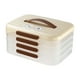 thumbnail image 3 of Organizador De Bolas De Masa, Refrigerador, Estante Para Alimentos, Caja Para Bollos Al Vapor, Fideos, 4 Capas, 3 of 3