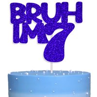 Cake Topper Cutylight Brush I'M 13 Official Teenager Blue