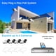 thumbnail image 3 of Sistema de cámara de seguridad para el hogar JouseCu 8CH 3MP 8pcs PoE IP, 3 of 9