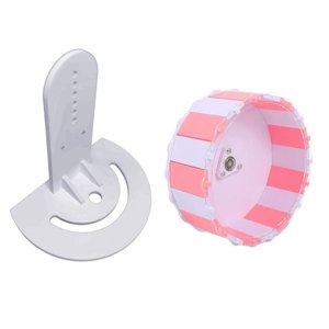 Ioensy - Running Disc 18Cm Spinner Hamster Rueda De Ejercicio Silencioso Para Accesorios De Jaula Rosa