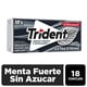 thumbnail image 1 of Chicle Trident Sin Azúcar Sabor Extra Fuerte, 30,6 g, 1 of 1