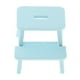 thumbnail image 4 of Casa De Mu?ecas Taburetes De Madera Silla Modelo Decoración Accesorio Mini Muebles Azul, 4 of 5