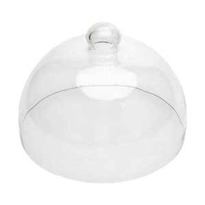 Bothyi - Cubierta Decorativa De Vidrio Para Soporte De Pastel, Ideal Para Cumpleaños, Bodas, 15,3 X 22,7 Cm