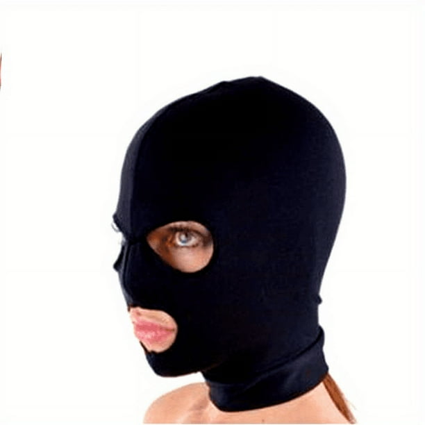 1pc Erotic Mask - Bondage Head Cover for Flirting and Adult Play - Suitable for Men and Women