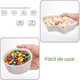thumbnail image 2 of Set Picoteo Tabla + 5 Pocillos Blancos Multiuso Para Servir, 2 of 7
