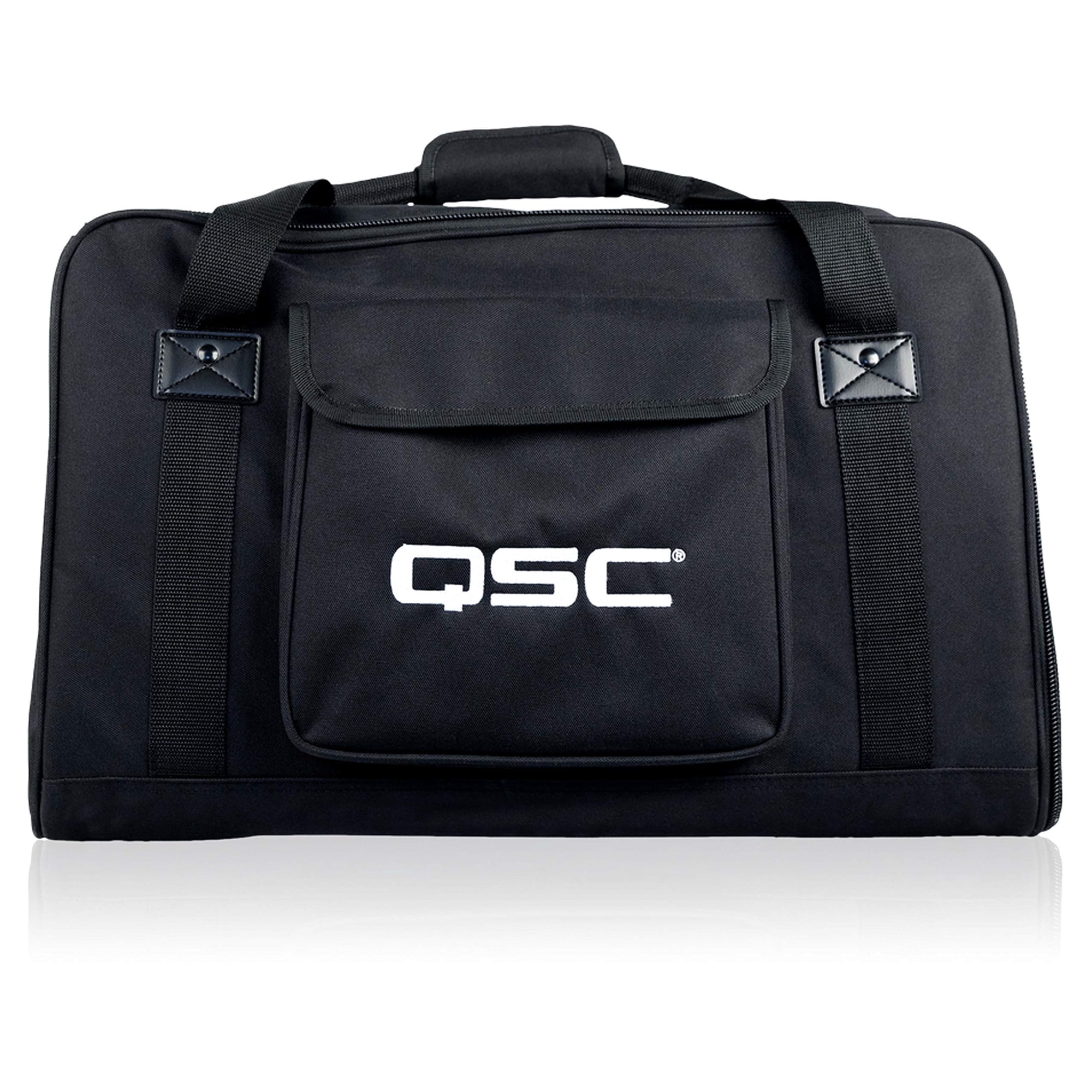 Qsc - Bolso Tipo Tote Acolchado Resistente A La Intemperie Para Parlante Cp8