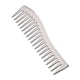 thumbnail image 3 of Peine Antiestático De Dientes Anchos Resistente Al Calor Para Cabello Rizado Plateado, 3 of 5