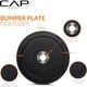 thumbnail image 3 of Set de discos de peso CAP Barbell de 160 lb con rack de almacenamiento, 3 of 8