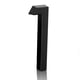 thumbnail image 1 of Número De Casa Flotante De Acero Inoxidable Negro De 15 Cm, 1 of 7