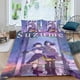 thumbnail image 2 of Suzume Conjunto de sábanas temático, trío de piezas, cómodo y amigable con la piel, diseño único, regalo de decoración para el hogar para familiares, amigos y fans,135cm *200cm, 2 of 6