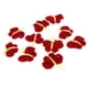 thumbnail image 5 of 10 piezas de hilo de mariposa tejido a ganchillo con motivos adornos apliques rojo, 5 of 5