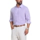 thumbnail image 4 of INSPIRE CHIC Camisa de Hombre de Seersucker a Rayas de Manga Larga con Botones y Textura L Púrpura, 4 of 5