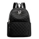 thumbnail image 1 of Mochila para mujer, mochila de moda para mujer, mochila de viaje de nailon, bolso de hombro negro, pequeña mochila informal para mujer., 1 of 6