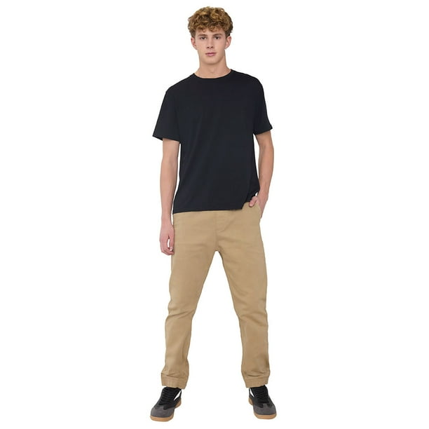 Pantalón Hombre Twill Jogger Fit Camel Corona