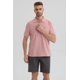 thumbnail image 1 of Polera Hombre Pique Básica Lisa Palo Rosa- ll, 1 of 4