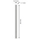 thumbnail image 3 of Cuchillas Cepillo Bosch 2608635903 82mm Carburo Set 2u., 3 of 4