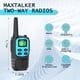 thumbnail image 2 of Walkie Talkies MaxTalker MT10 de largo alcance, recargables, paquete de 6, 2 of 7