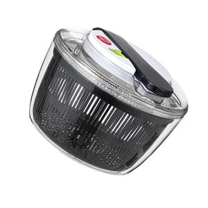 Bothyi - Lavadora Secadora De Verduras, Colador De Lechuga, Secadora Para Preparación De Ensalada, Drenaje Negro