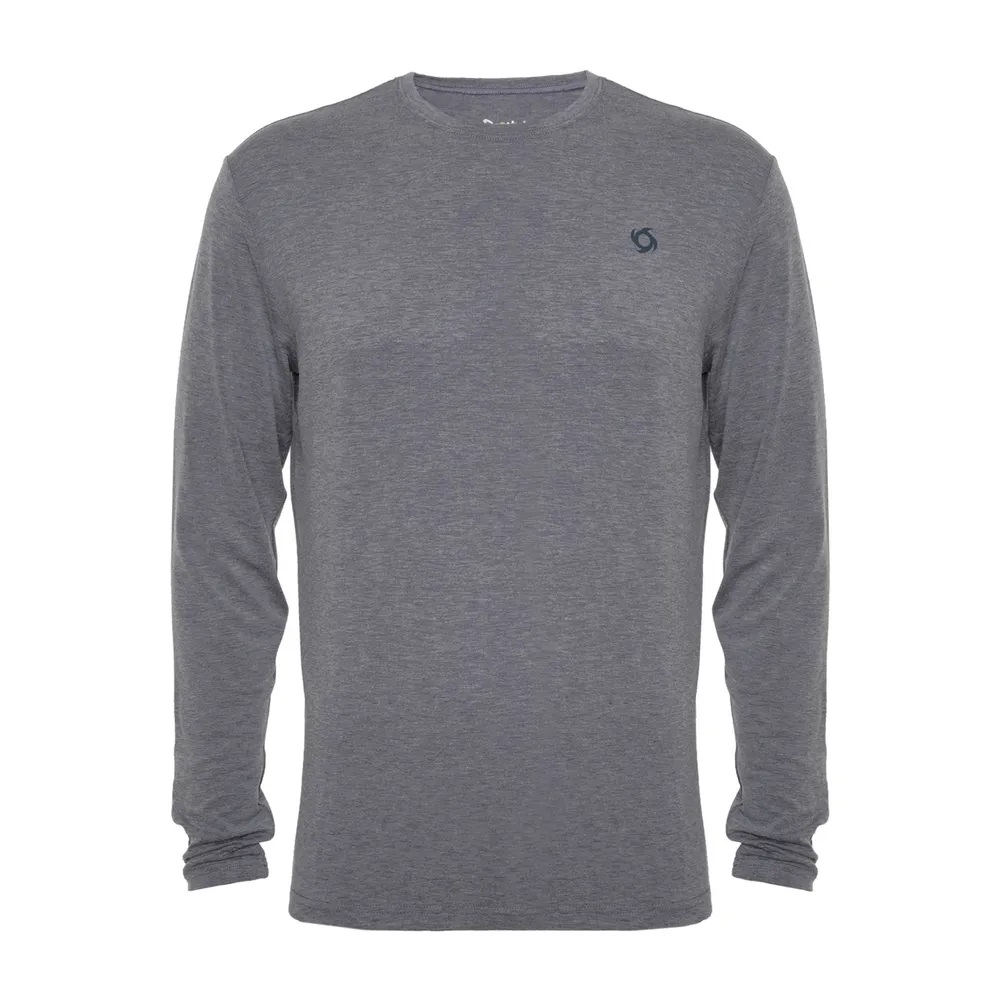 Polera Primera Capa Hombre Thermoactive Gris Doite