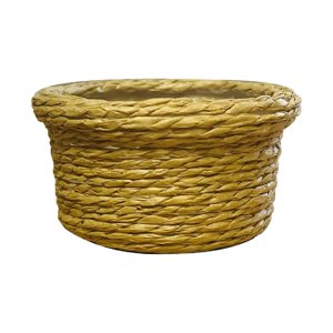 Magideal - 1/12 Casa De Muñecas Cesto Para La Colada Mini Cesta De Almacenamiento Modelo, Accesorios De Fotografía Simulados Para Diseño De Paisaje Diy Mesa De