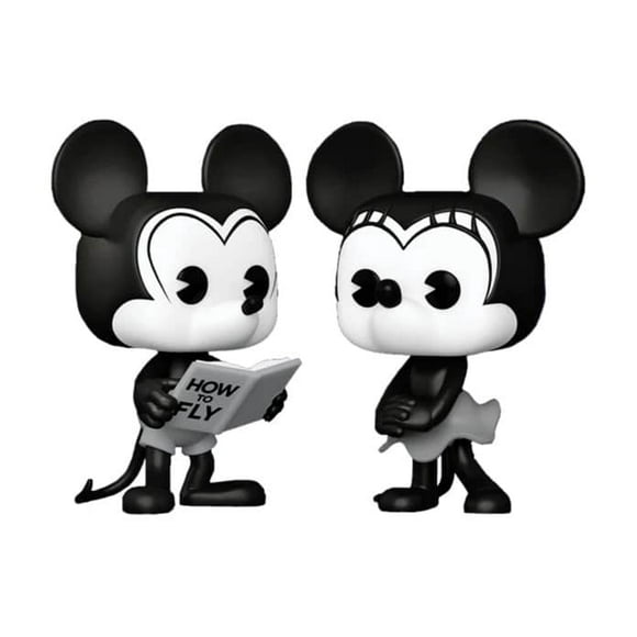 Funko Pop Disney Mickey Y Minnie Mouse Black N White 2pack