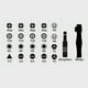 thumbnail image 4 of Juego Caja Set Dados Herramientas Mecánicas Mini, 25pcs, 1/4, 4 of 8