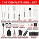 thumbnail image 4 of Juego De Herramientas Para Barbacoa Kit De Parrilla De Acero Inoxidable 40 Piezas, 4 of 8