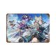 thumbnail image 1 of Honkai: Star Rail Cartel Metálico, Decoración de Pared de Cartel Metálico Personalizado para Regalos de Fans, Amigos, Familia y Amantes 30*40cm, 1 of 6