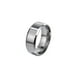thumbnail image 1 of Anillo Titanio Rojo Juvenil Acero Quirúrgico Inoxidable Hombre Dama/ 6, 1 of 6