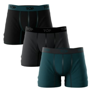 Top - Bóxer Medio Algodón Pack 3 C14